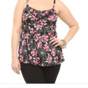 Floral Ruffle Cami